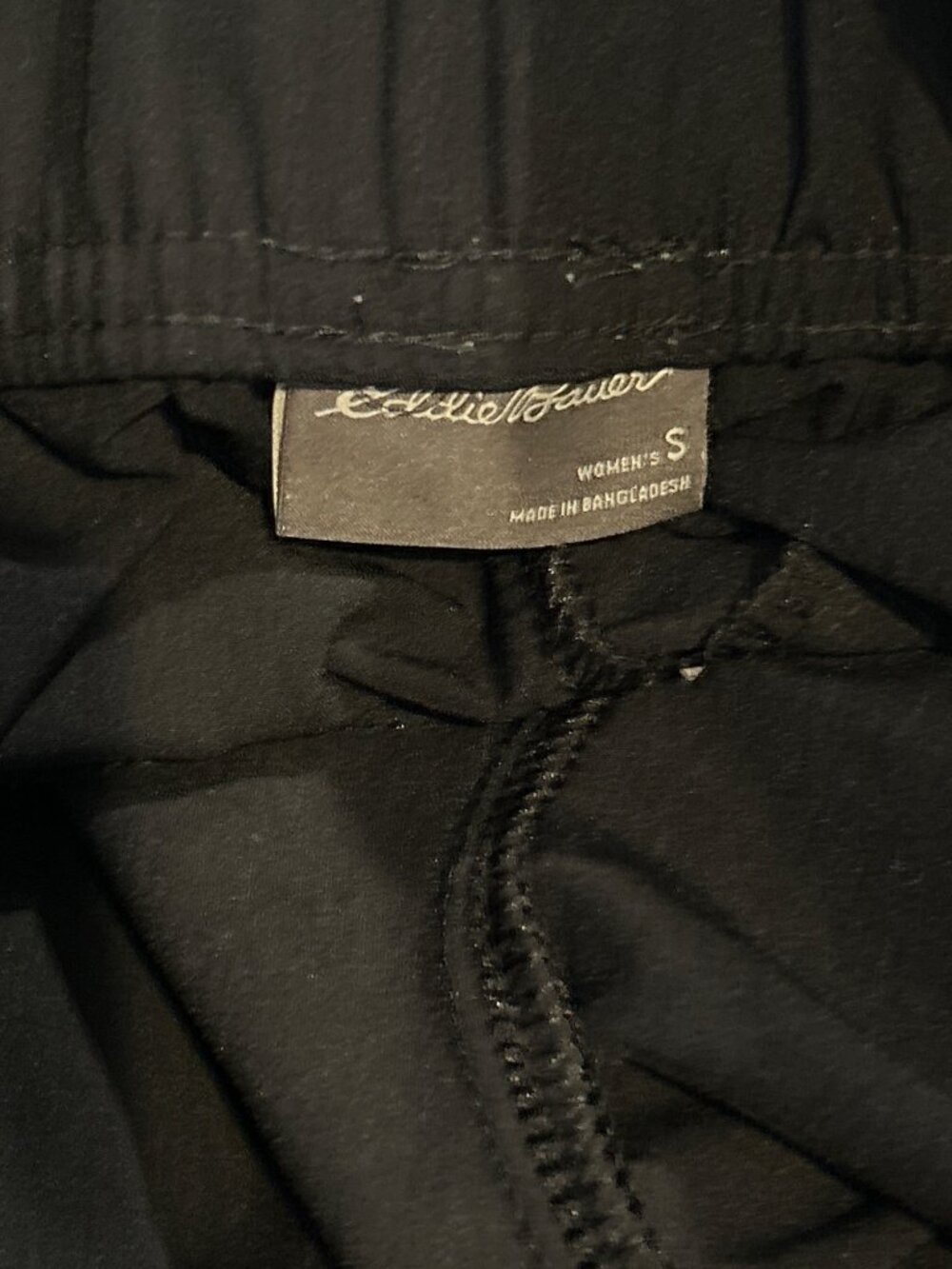 Eddie Bauer Lightweight Hiking Pants Womens SMALL Stretch Outdoors  Black - Picture 5 of 6